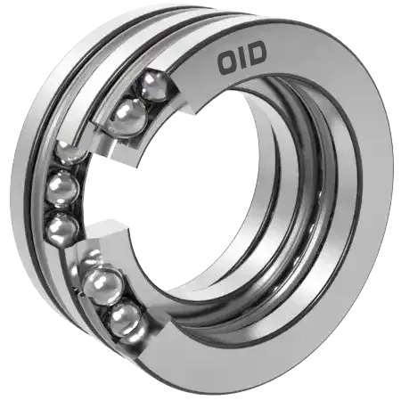 Double-direction thrust ball bearing bore 10-190 mm