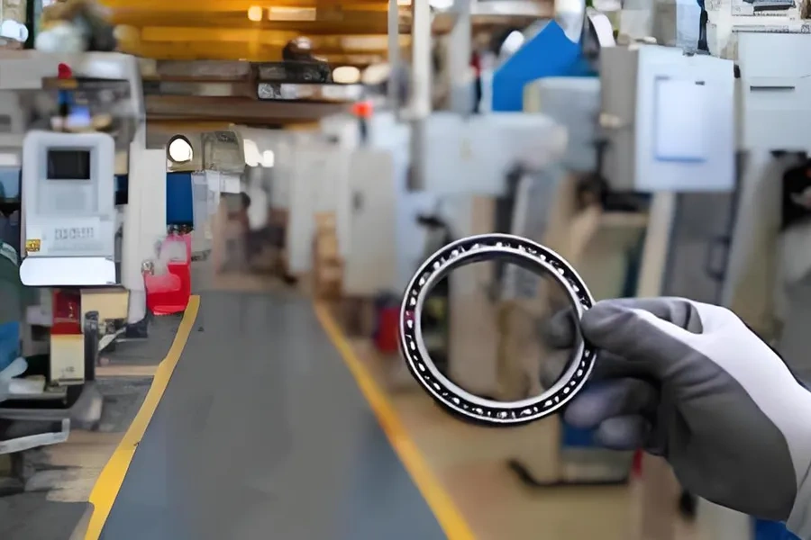 How should the operational condition of rolling bearings be monitored?