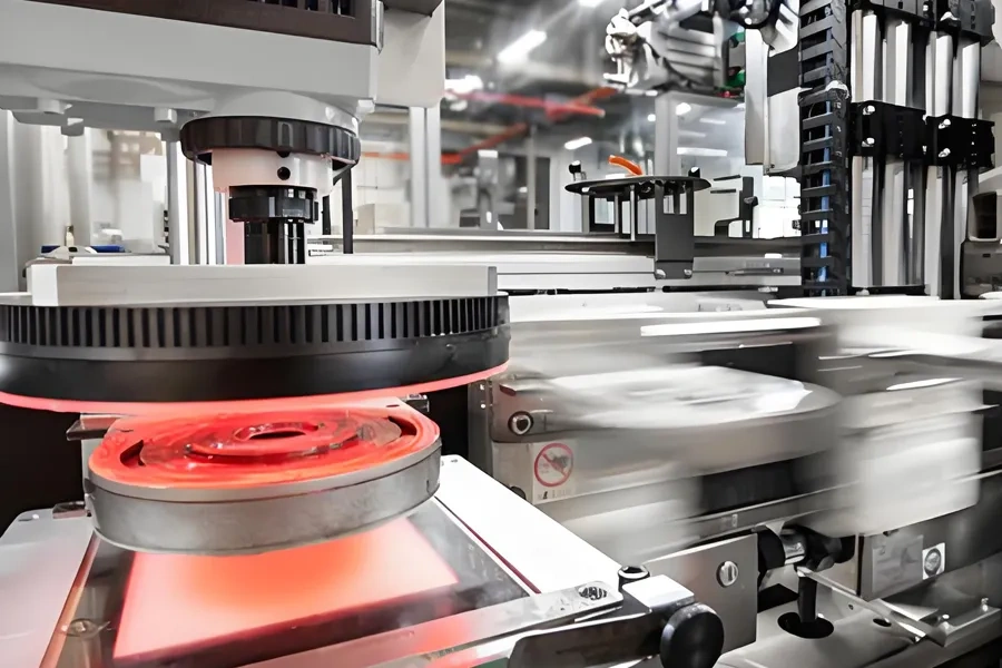 How does the structure of a bearing affect vibration and noise?