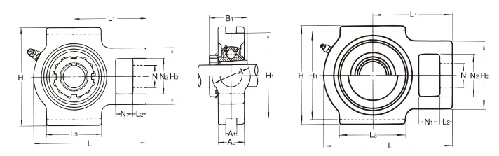 Adapter sleeve fitted UKT+H 
