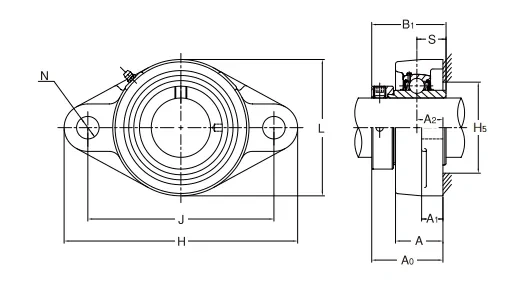 Eccentric long type UGFL